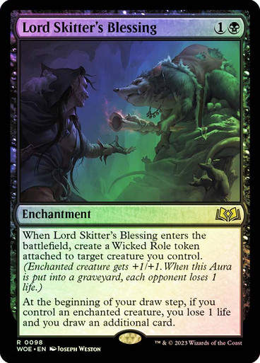 Lord Skitter's Blessing (woe) / Foil
