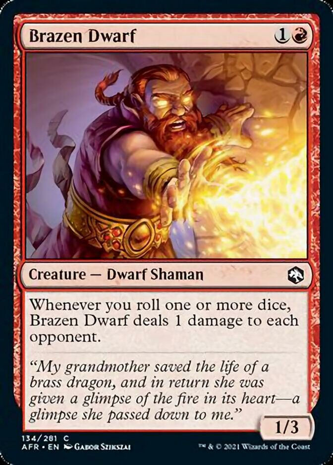 Brazen Dwarf (AFR)