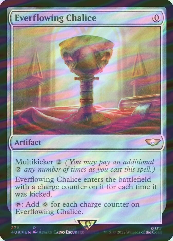 Everflowing Chalice (40K) (238★) / Surge Foil
