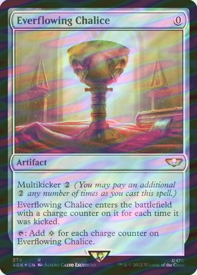 Everflowing Chalice (40K) (238★) / Surge Foil