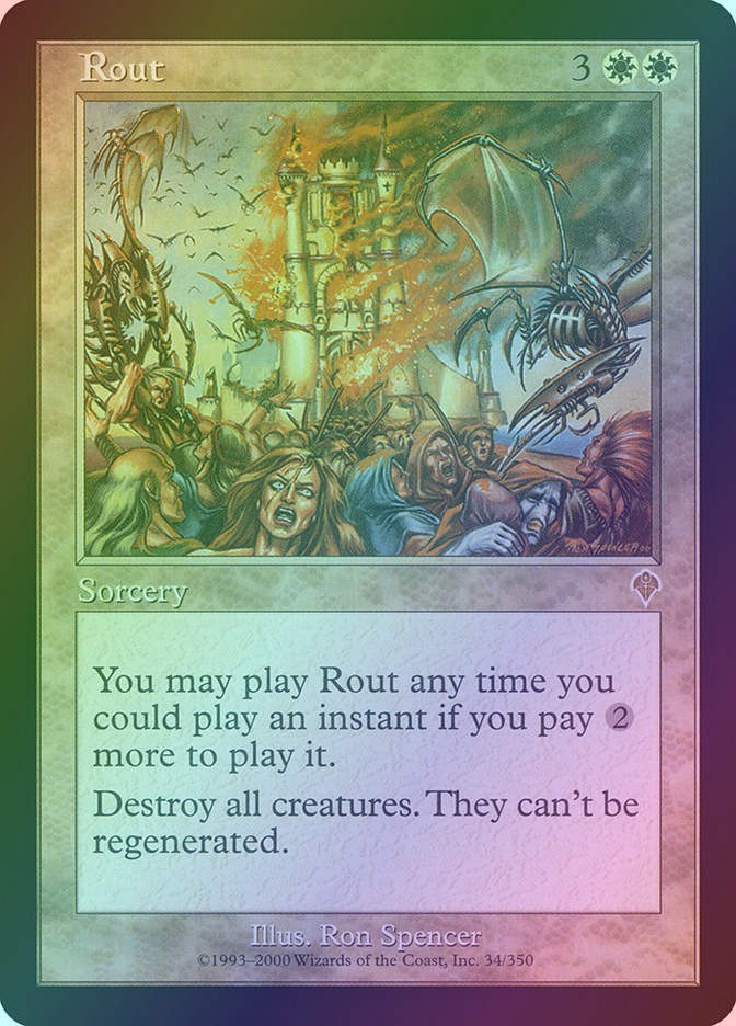 Rout (INV) (34) / Foil