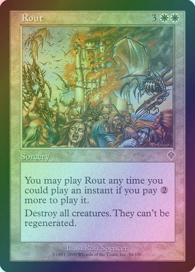 Rout (INV) (34) / Foil