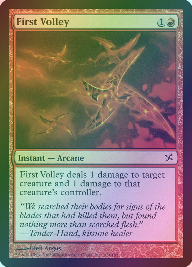 First Volley (BOK) (100) / Foil