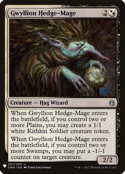 Gwyllion Hedge-Mage (PLST) (CMA-201)