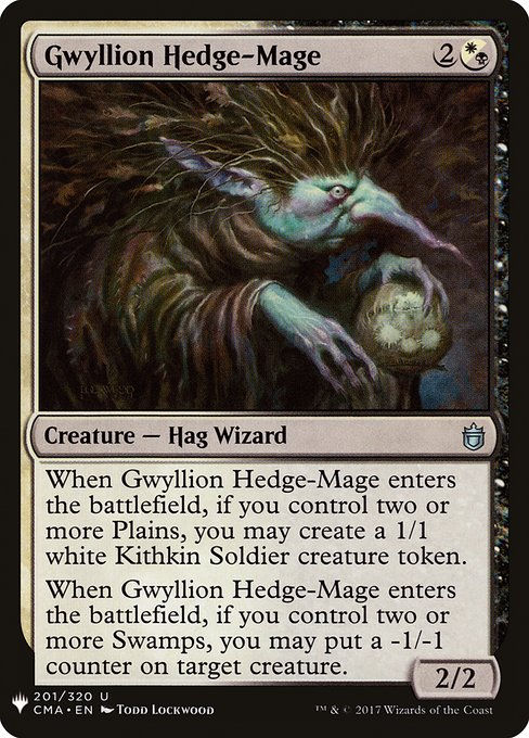 Gwyllion Hedge-Mage (PLST) (CMA-201)