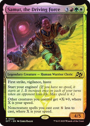 Samut, the Driving Force (DFT) (222) / Foil
