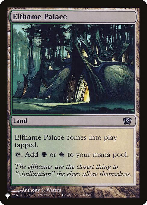 Elfhame Palace (PLST) (8ED-324)