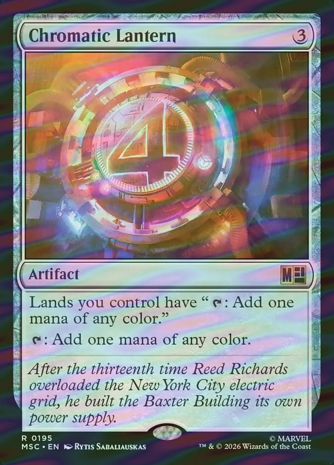 Chromatic Lantern (MSC) (195) / Surge Foil