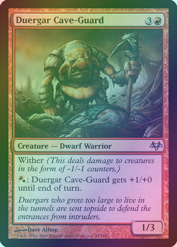 Duergar Cave-Guard (EVE) (51) / Foil