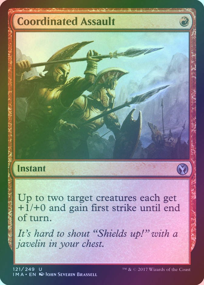 Coordinated Assault (IMA) (121) / Foil