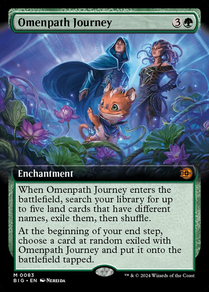Omenpath Journey (BIG) (83) / Extended Art
