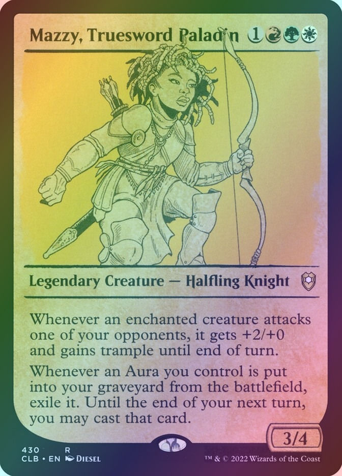 Mazzy, Truesword Paladin (CLB) (430) / Showcase / Foil