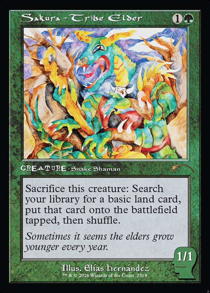 Sakura-Tribe Elder (SLD) (2518)