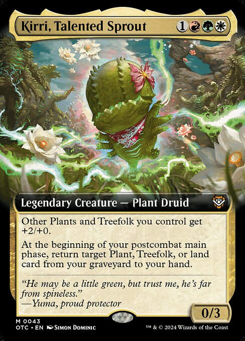 Kirri, Talented Sprout (otc) (43) / Extended Art