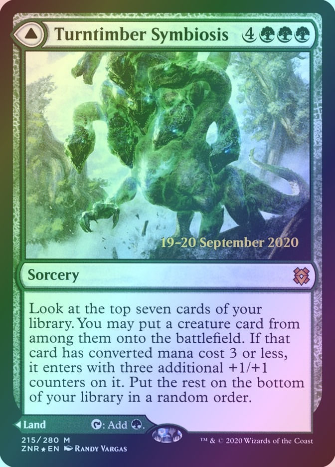Turntimber Symbiosis // Turntimber, Serpentine Wood (PZNR) (215s) / Foil — cara 1 de 2