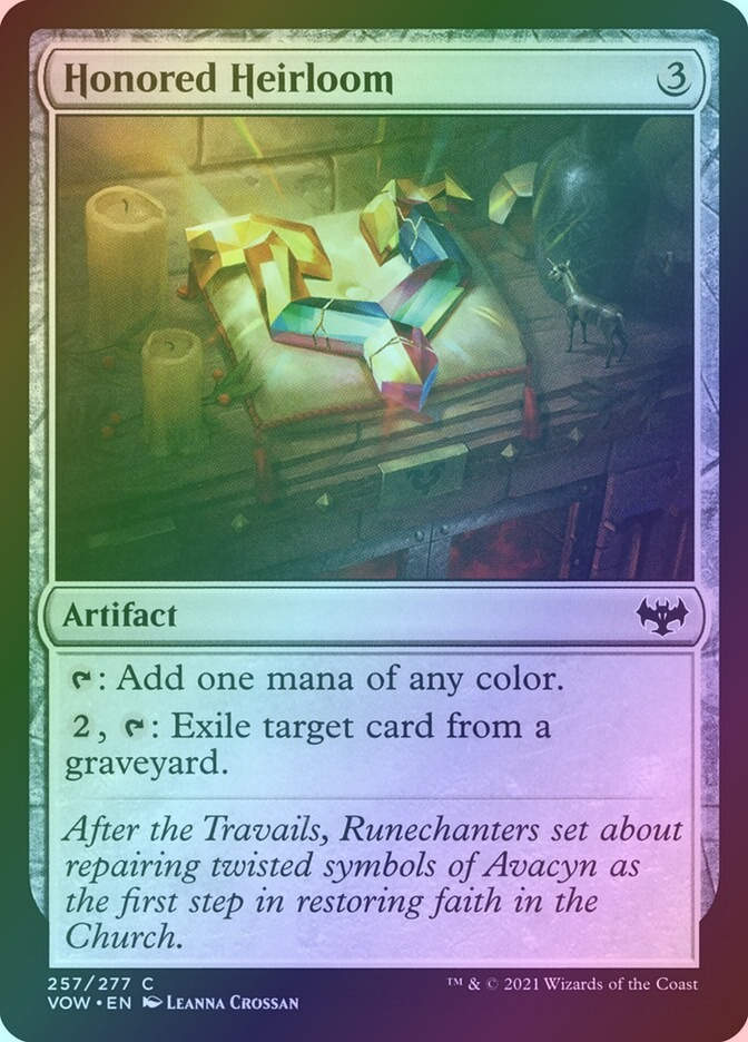 Honored Heirloom (VOW) (257) / Foil