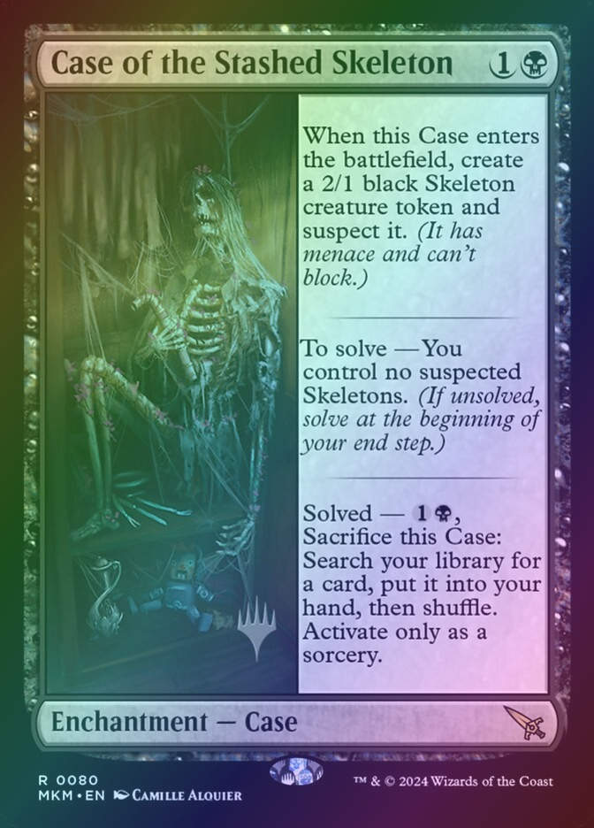 Case of the Stashed Skeleton (PMKM) (80p) / Foil