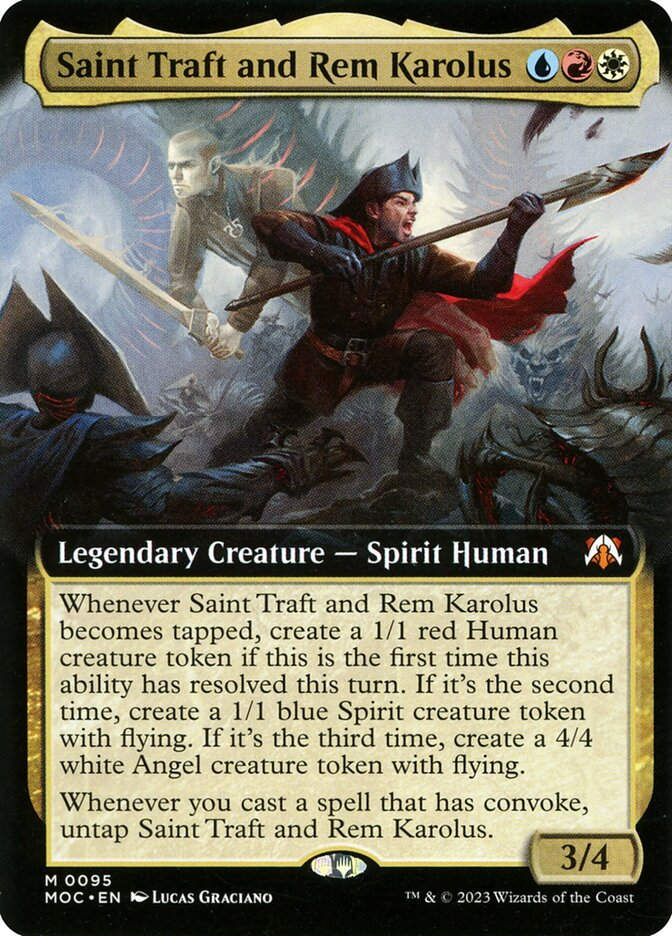 Saint Traft and Rem Karolus (MOC) (95) / Extended Art
