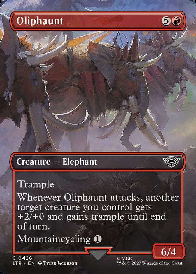 Oliphaunt (LTR) (426) / Borderless