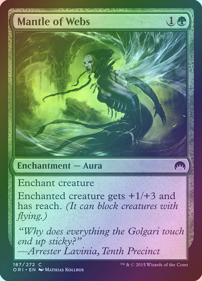 Mantle of Webs (ORI) (187) / Foil