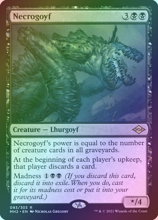 Necrogoyf (MH2) (93) / Foil