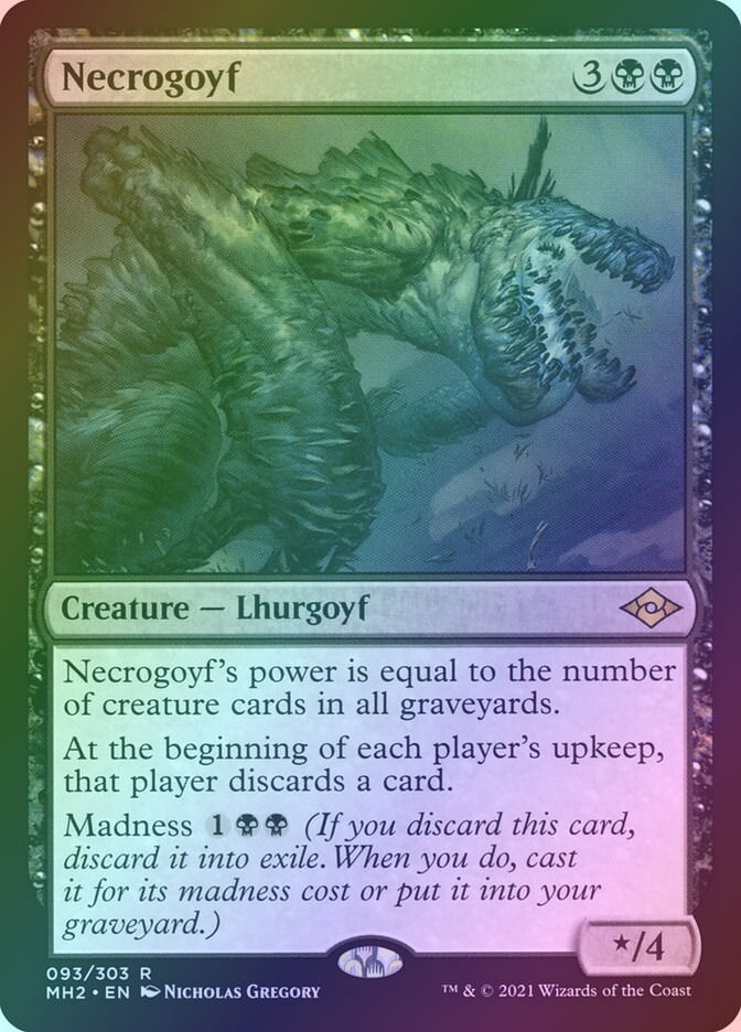 Necrogoyf (MH2) (93) / Foil