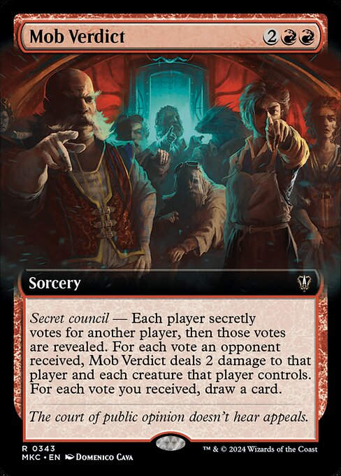 Mob Verdict (mkc) (343) / Extended Art