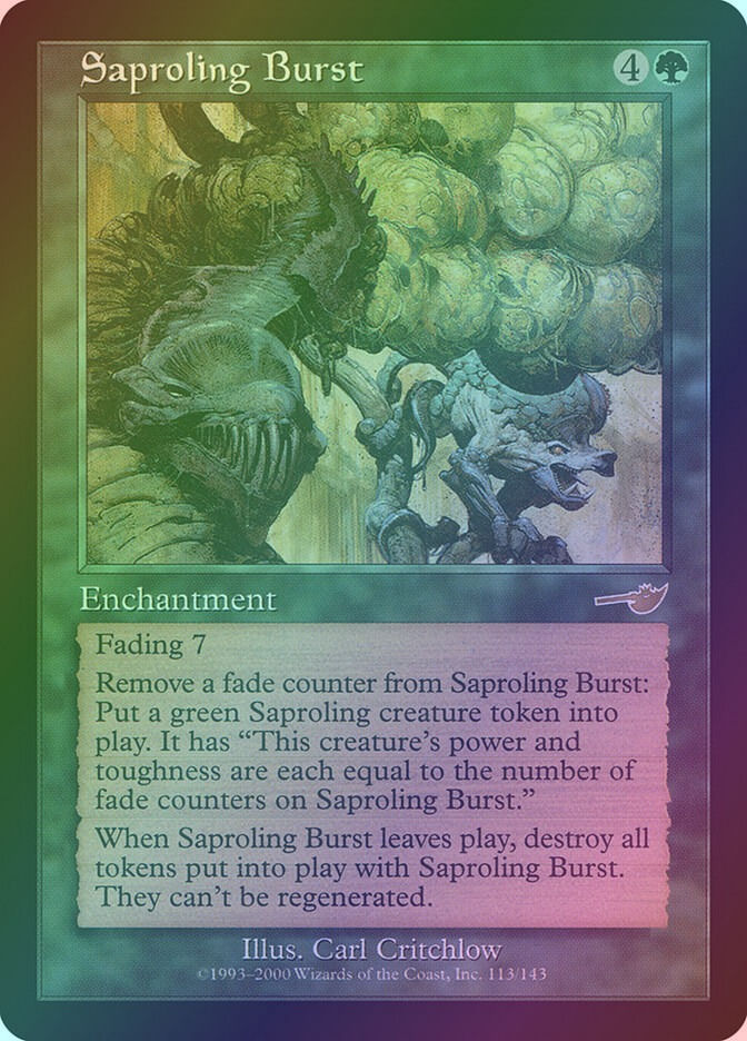 Saproling Burst (NEM) (113) / Foil