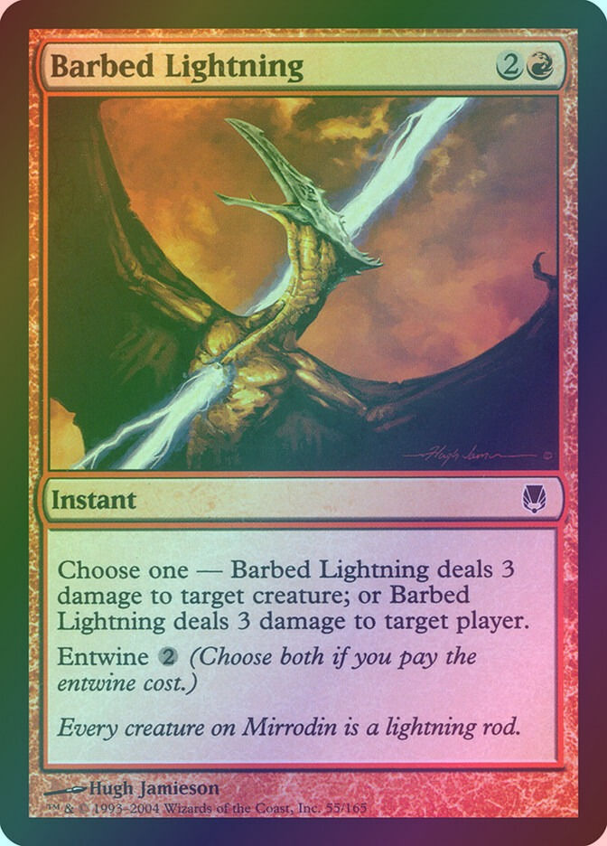 Barbed Lightning (DST) (55) / Foil
