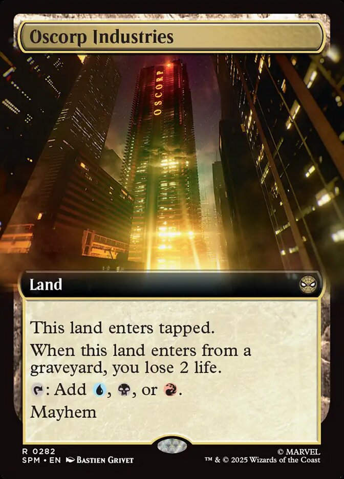 Oscorp Industries (SPM) (282) / Extended Art