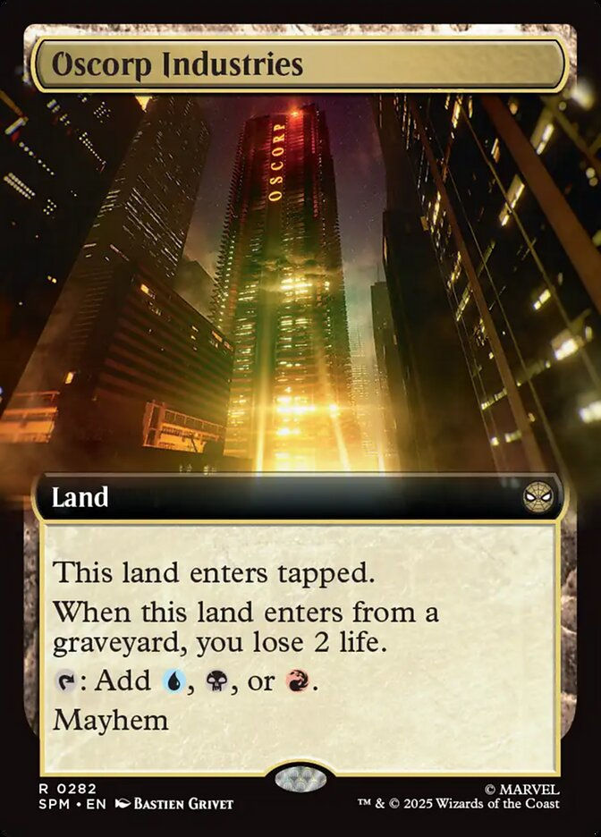 Oscorp Industries (SPM) (282) / Extended Art