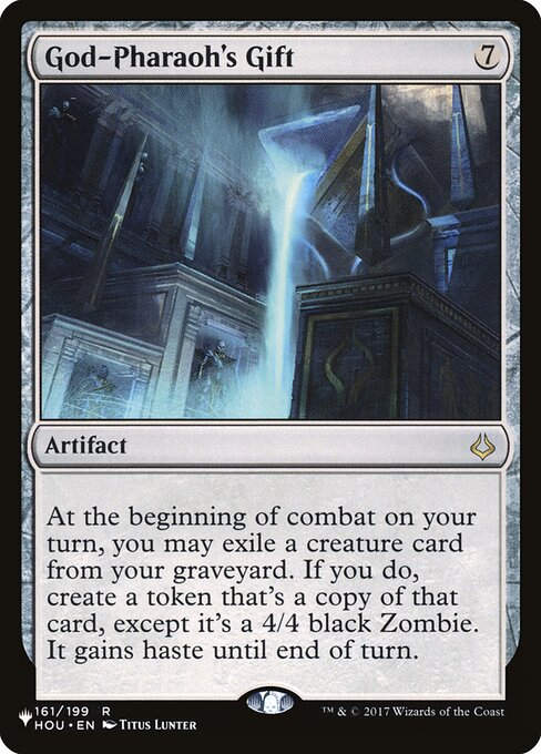God-Pharaoh's Gift (PLST) (HOU-161)