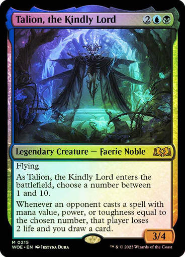 Talion, the Kindly Lord (woe) / Foil