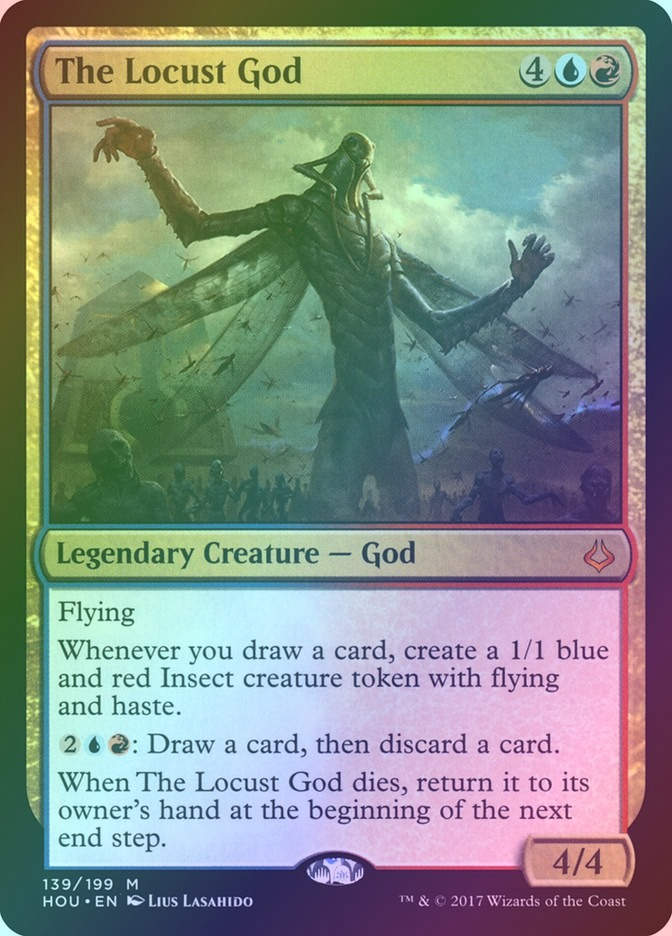 The Locust God (HOU) (139) / Foil