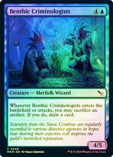 Benthic Criminologists (mkm) (40) / Foil