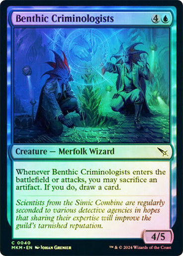 Benthic Criminologists (mkm) (40) / Foil