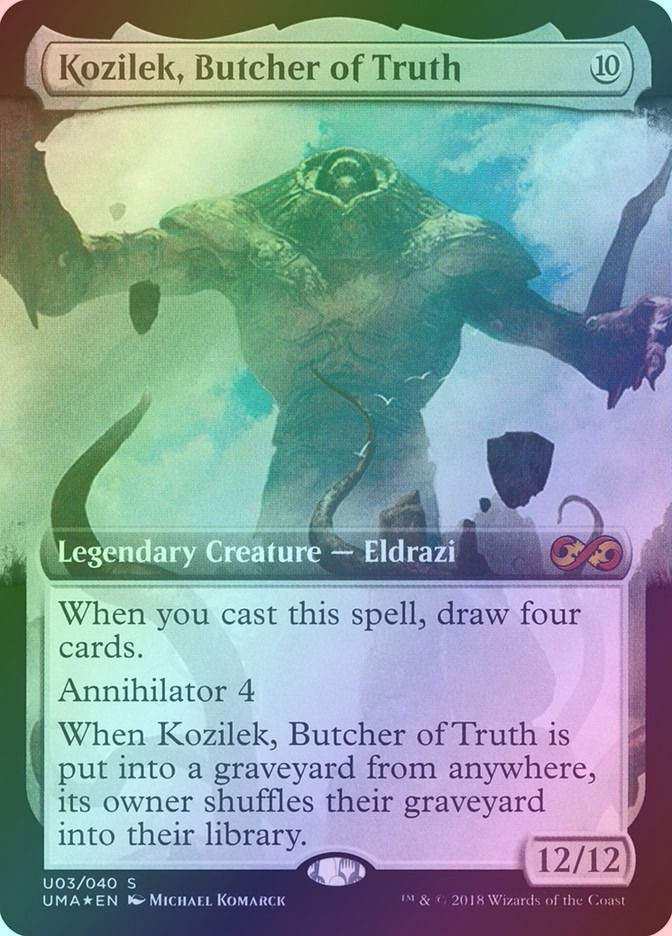 Kozilek, Butcher of Truth (PUMA) (U3) / Extended Art / Foil