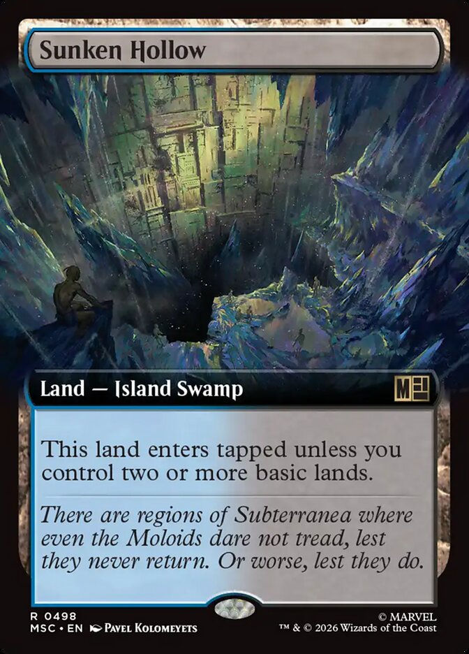 Sunken Hollow (MSC) (498) / Extended Art