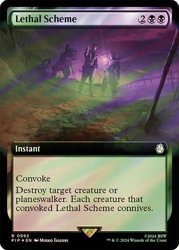 Lethal Scheme (pip) (992) / Extended Surge Foil