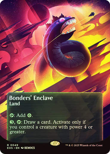 Bonders' Enclave (EOS) (49) / Borderless / Foil
