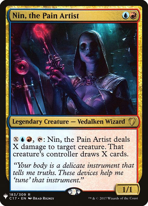 Nin, the Pain Artist (PLST) (C17-183)