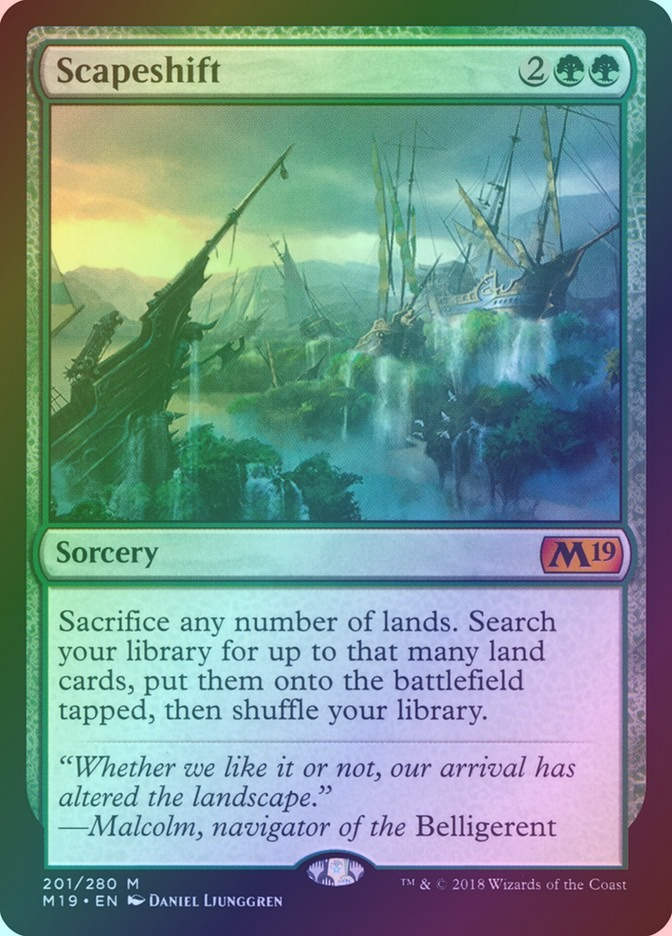 Scapeshift (M19) (201) / Foil