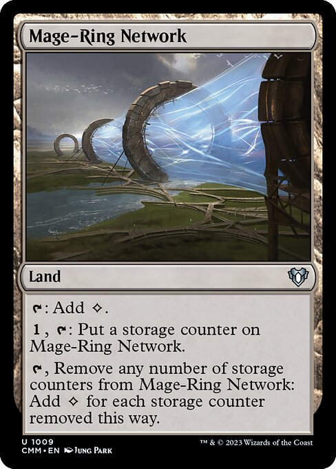 Mage-Ring Network (cmm) (Commander Deck)