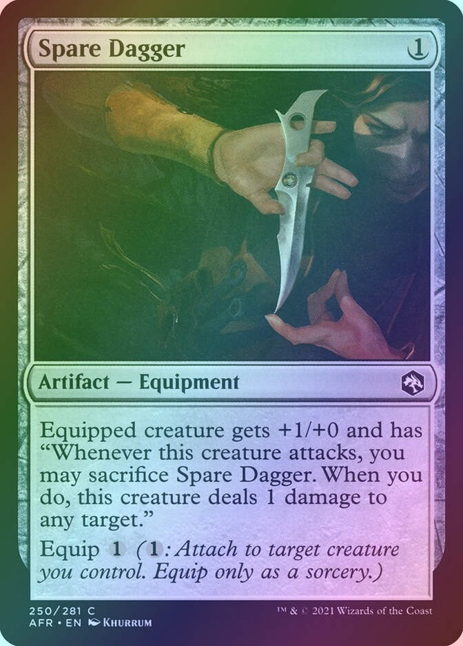Spare Dagger (AFR) (250) / Foil