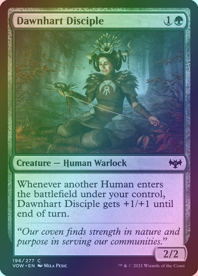 Dawnhart Disciple (VOW) (196) / Foil