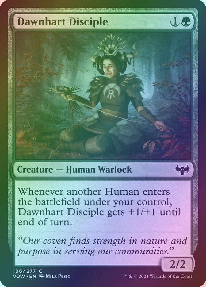 Dawnhart Disciple (VOW) (196) / Foil