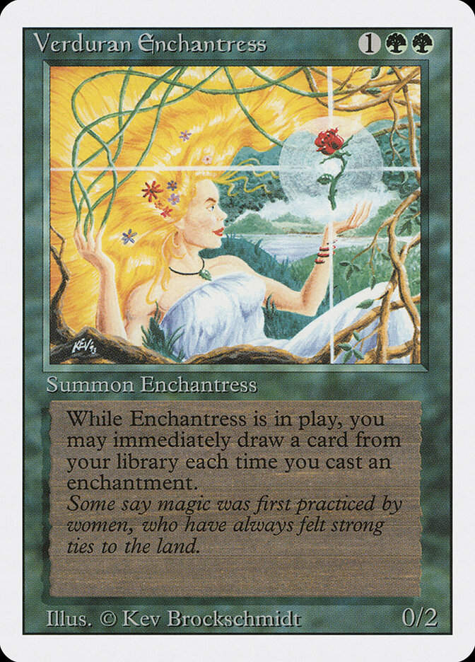 Verduran Enchantress (3ED) (223)