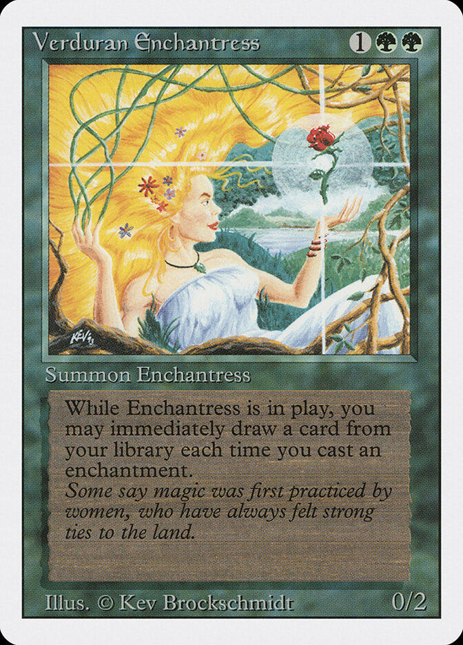 Verduran Enchantress (3ED) (223)