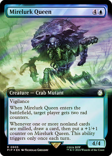 Mirelurk Queen (pip) (905) / Extended Surge Foil