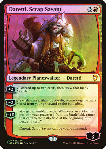 Daretti, Scrap Savant (cm2) / Foil